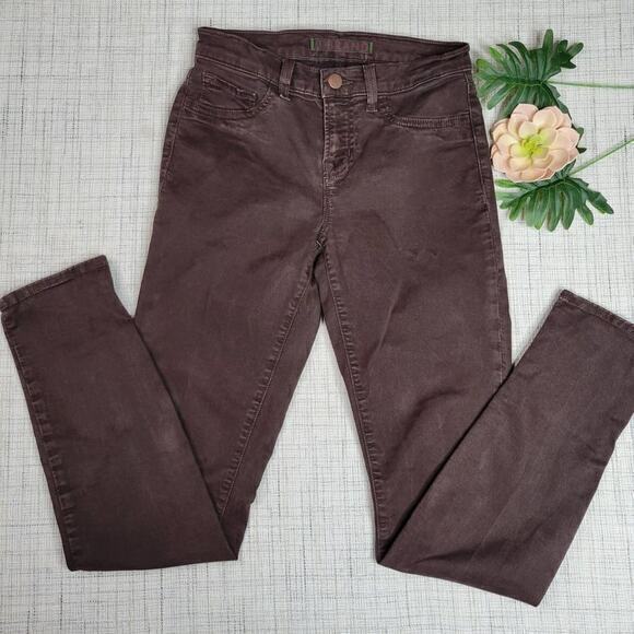 J Brand Pants - J Brand Women’s Brown Skinny Leg Suede‎ Pants Size 25
